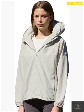 Full Zip Hoodie with Built-in Travel Pillow Comfortable Relaxed Fit Windbreaker